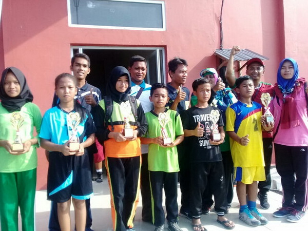 Persiapan O2SN Tingkat Kabupaten, KKGO Pinggir Gelar Turnamen Voli